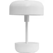Dyberg Larsen Haipot LED-bordlampe oppladbart batteri hvit
