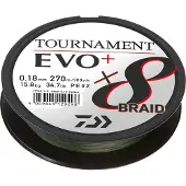 Daiwa Tournament Evo Plus Flettet Fiskesnøre 135 M