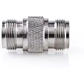 Nedis Satellitt/antenneadapter N-type Hunn Til N-type Hunn Nikkelbelagt 50 Ohm Rett Metall