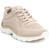 Xti for woman. 14245203-BEIGE Trainers 142452 beige (39), Fabric, Flat, Laces, Casual
