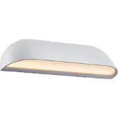 Nordlux Utendørs LED-vegglampe Front 26, hvit