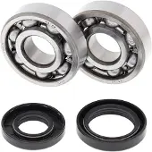 All Balls Yamaha Yz125 2001-2004 Veivaksel Lager Og Tetningssett