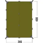 Tatonka Tarp 4, grønn