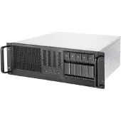Silverstone RM41-H08 - Kabinett - Server (Rack) - Svart