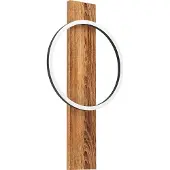 Eglo BOYAL VÆG 12W 1700LM SORT/RUSTIK TRÆ FSC
