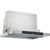 Bosch Serie | 8 DFS067K51 - Panser - teleskopisk - Nisje - bredde: 52.4 cm - dybde: 29 cm - ekstraksjon og resirkulasjon (-) - med intern motor - rustfritt stål