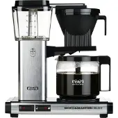 Moccamaster KBG Select Yellow Pepper, Kaffebrygger (drypp), 1,25 l, Malt kaffe, 1520 W, Sort, Gult