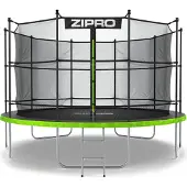 Zipro Trampolin med net og stige Ø374cm