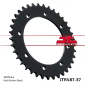 JT Sprockets 520 Jtr487.37 Steel Bakre Tannhjul