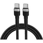 Wozinsky WNBCC2 USB-C / USB-C PD 65W 2 m Cable - Black