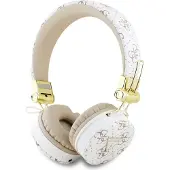 GUESS Bluetooth ENC GUBH70E4PTMH hodetelefoner med øretelefoner hvit 4G Triangle Round Shape