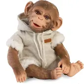 MuÑecas Guca Apebaby Gjenfødt Klærbuk 32 Cm