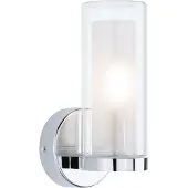 Paulmann Luena LED-Fugtrumslys E14 Krom, Glas
