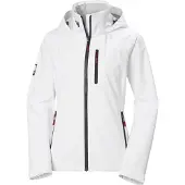 Helly Hansen for woman. 34448 Crew Hooded Jacket 2.0 white (XS), Casual, Sport, Multisport, Polyester