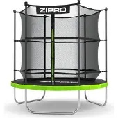 Zipro Jump Pro trampoline 6FT 183 cm, innvendig nett, maks brukervekt 100 kg
