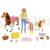 Mattel Hester Og Tilbehør Dukke