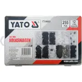 YATO SETT MED BILKLIPPER VOLKSWAGEN 255 STK