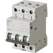 Siemens Circuit breaker 3-pole 6kA C50
