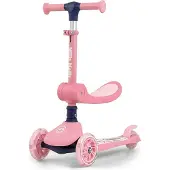 Milly Mally Fuzzy Classic sparkesykkel, rosa (Z-MIL-HU-20-61)