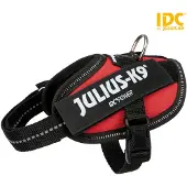 Julius-K9 K9 IDC sele, str.: Baby 2, rød 33-45 cm