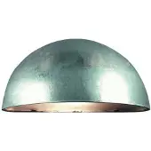 Nordlux Vegglampe Bergen, halvsirkelformet, sølvgrå
