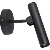 Eglo LED-vegglampe Almudaina, svart, bredde 11 cm, stål