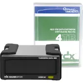 Overland-Tandberg RDX EXT DRIVE 4TB SVART USB3+ | RDX EXT DRIVE 4TB SVART USB3+