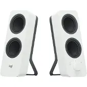 Logitech Z207 - Høyttalere - for PC - 2.0-kanal - trådløs - Bluetooth - 5 watt (Total) - hvit