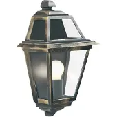Searchlight Utendørs vegglampe New Orleans, halv lykt