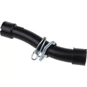 Electrolux slang,sluk,avhärdare,162mm, clamps 8079302017