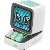 Divoom DitooPro Retro Pixel Art Bluetooth Speaker - White