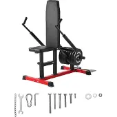 Vevor sittende dip-maskin, triceps biceps press down-maskin med kabelstang, justerbart sete og ryggstøtte, treningsutstyr for brysttrening, overkroppspush-fitnesstrening, holder opptil 200 kg