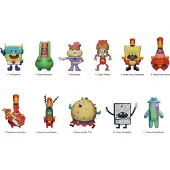 MONOGRAM Svampebob Svampebob Firkant Serie 6 3d Pvc Veskeklemme Display 24 Enheter