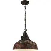 Eglo GRANTHAM 1 pendel antikk brun/beige