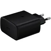 24hShop Samsung hurtiglader 45 W EP-TA845EBE – Svart