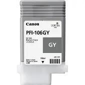 Canon PFI-106 GY - 130 ml - grå - original - blekkbeholder - for imagePROGRAF iPF6400, iPF6400SE, IPF6450