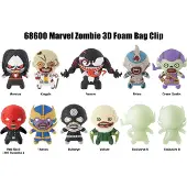 MONOGRAM Forundring Zombies Serie 1 3d Pvc Veskeklips Display