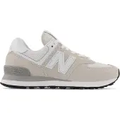 New Balance for woman. WL574V3 Leather Sneakers 574 Core beige (34), Flat, Laces, Casual