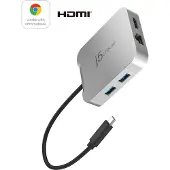 J5CREATE 5-in-1 Multi-Port Adapter (with Ethernet and PD)