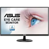 Asus VP279HE - LED-skjerm - 27" - 1920 x 1080 Full HD (1080p) @ 75 Hz - IPS - 250 cd/m² - 1000:1 - 5 ms - HDMI, VGA - sortering