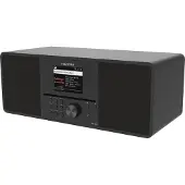 Telestar TOP 300 Schwarz internettradio med CD, DAB+, UKW, USB, WLAN, internett, CD, Bluetooth, AUX inkl. fjernkontroll (5700300)