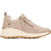 Refresh for woman. 17293802-CAMEL Trainers 172938 brown (37), 1 to 3 cm, Laces, Zip, Casual