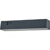 Osram solcellvegglampe ENDURA STYLE SHORE, grå, sensor, IP54