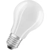 Osram LED-pære E27 3,8W matt 2 700K 806lm 2stk