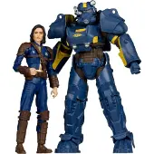 Mcfarlane Toys T-60 Vault Tec & Sole Survivor Figur 18 Cm