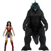 Mcfarlane Toys Wonder Woman Vs Atomic Blast Godzilla Figur 18 Cm