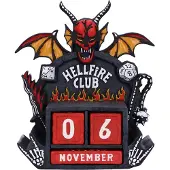 Nemesis Now Stranger Things Hellfire Clubs Evighetskalender 15 Cm