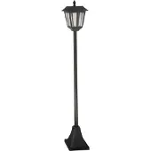 SMART GARDEN Solar-veilampe Metro, 130 cm, svart, IP44