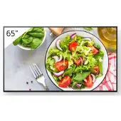Sony Bravia Professional Displays - 65 Diagonalklasse LED-bakgrunnsbelyst LCD-skjerm - intelligent skilting - Android TV - 4K UHD (2160p) 3840 x 2160 - HDR