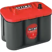 Optima Rødt Batteri 50a 12v